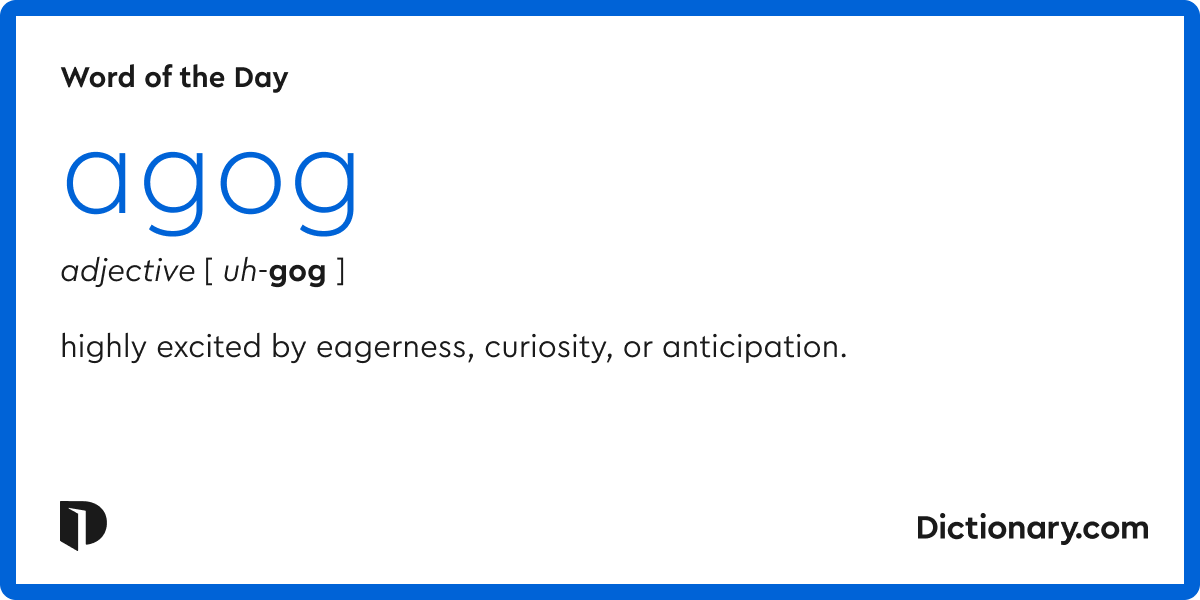 Word of the Day agog