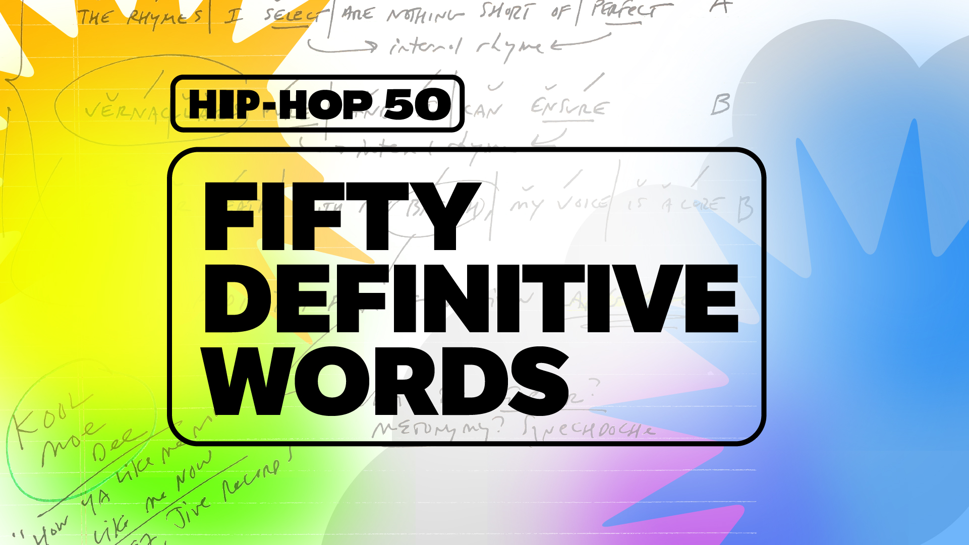 50 Years Of Hip-Hop. 50 Definitive Words. | Dictionary.com