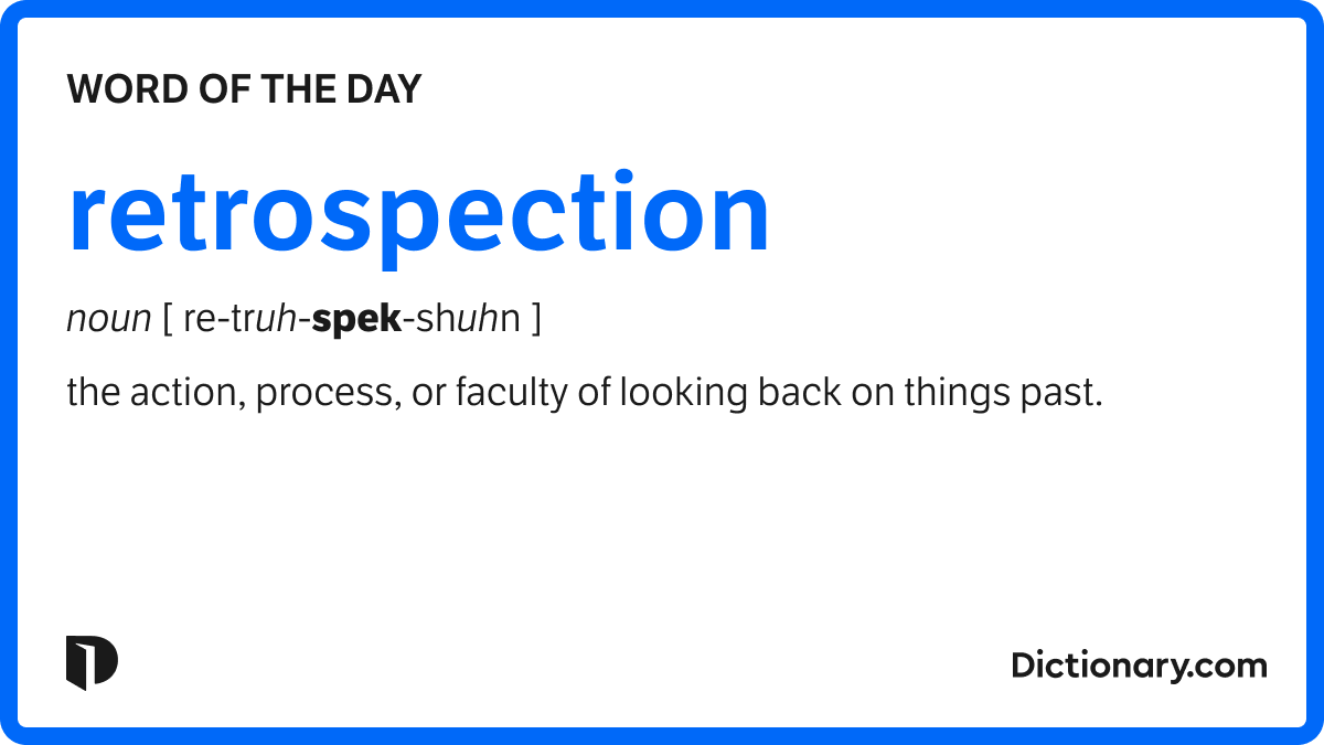 Word of the Day retrospection