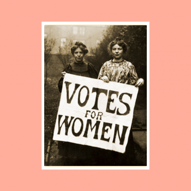 votes for women historical photo