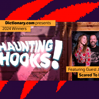 Haunting Hooks winners graphic with image of Dan and Lynze Cummins